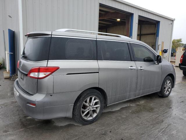 JN8AE2KP5D9068747 - 2013 NISSAN QUEST S SILVER photo 3