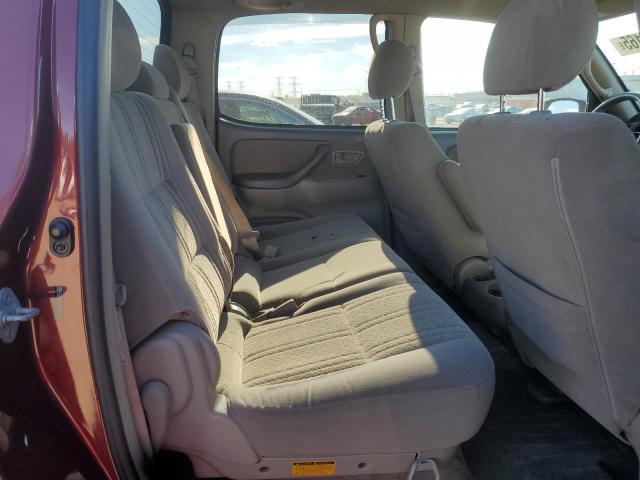 5TBDT44166S536372 - 2006 TOYOTA TUNDRA DOUBLE CAB SR5 RED photo 10