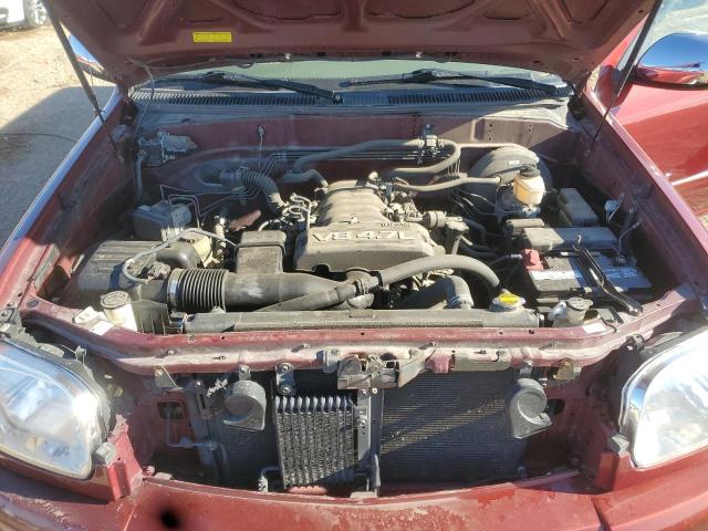 5TBDT44166S536372 - 2006 TOYOTA TUNDRA DOUBLE CAB SR5 RED photo 11