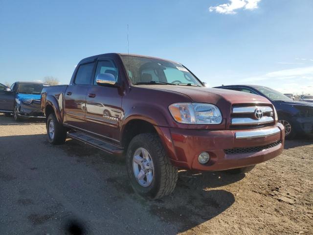 5TBDT44166S536372 - 2006 TOYOTA TUNDRA DOUBLE CAB SR5 RED photo 4