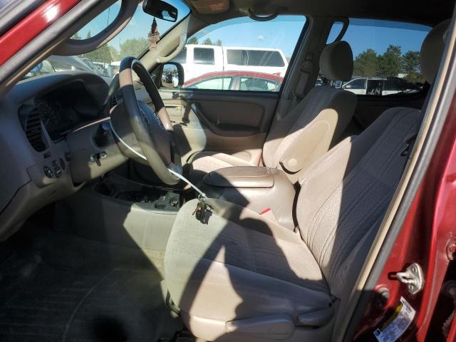 5TBDT44166S536372 - 2006 TOYOTA TUNDRA DOUBLE CAB SR5 RED photo 7