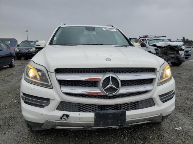 4JGDF7CE9EA298223 - 2014 MERCEDES-BENZ GL 450 4MATIC WHITE photo 5