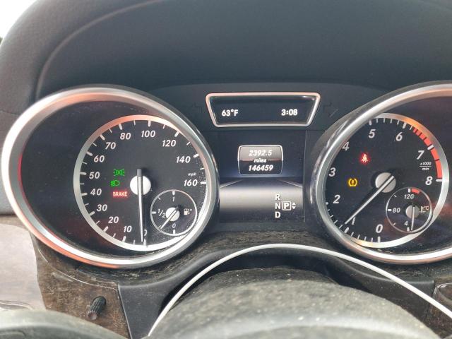 4JGDF7CE9EA298223 - 2014 MERCEDES-BENZ GL 450 4MATIC WHITE photo 9