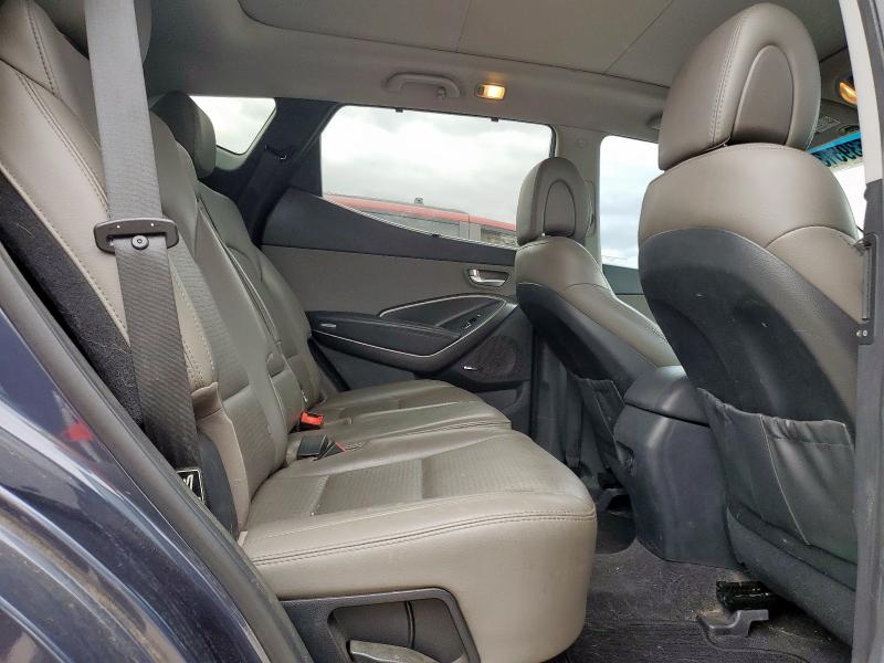 5XYZU3LB4DG115503 - 2013 HYUNDAI SANTA FE S BLUE photo 11