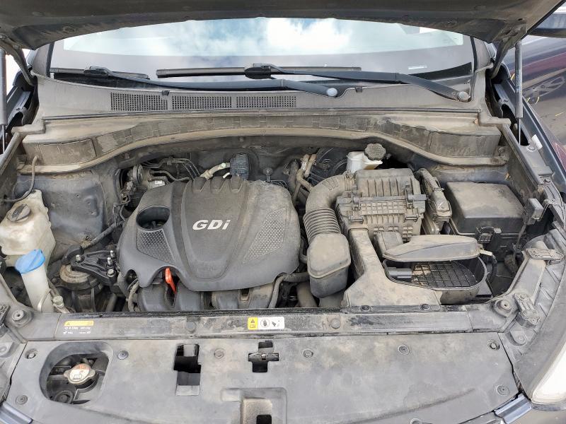 5XYZU3LB4DG115503 - 2013 HYUNDAI SANTA FE S BLUE photo 12