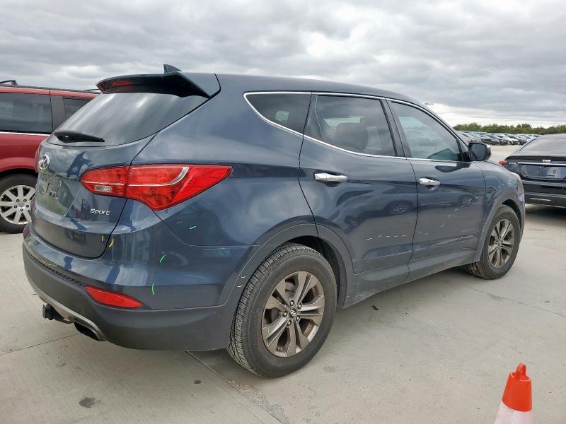 5XYZU3LB4DG115503 - 2013 HYUNDAI SANTA FE S BLUE photo 3