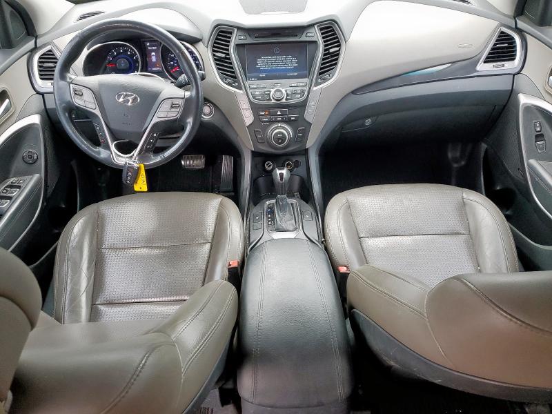 5XYZU3LB4DG115503 - 2013 HYUNDAI SANTA FE S BLUE photo 8