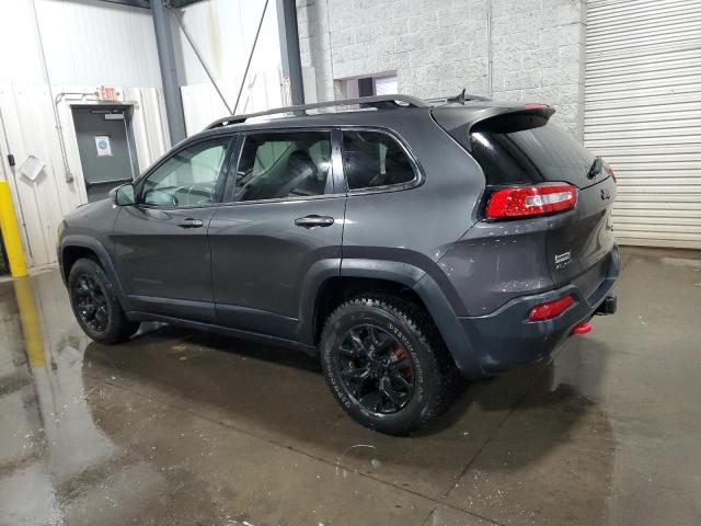 1C4PJMBS7FW780554 - 2015 JEEP CHEROKEE TRAILHAWK GRAY photo 2