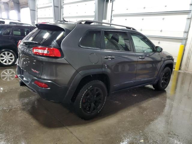 1C4PJMBS7FW780554 - 2015 JEEP CHEROKEE TRAILHAWK GRAY photo 3