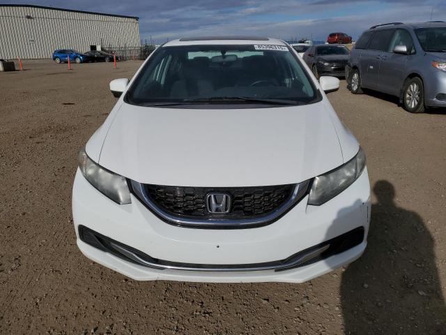 2HGFB2F56FH045100 - 2015 HONDA CIVIC LX WHITE photo 5