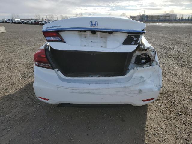 2HGFB2F56FH045100 - 2015 HONDA CIVIC LX WHITE photo 6