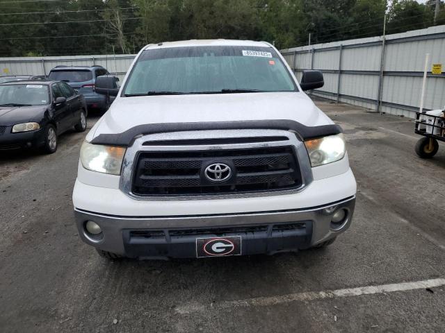 5TFRM5F18CX048530 - 2012 TOYOTA TUNDRA DOUBLE CAB SR5 WHITE photo 5