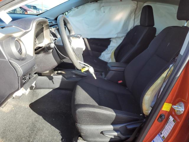 2T3RFREV6FW287752 - 2015 TOYOTA RAV4 XLE ORANGE photo 7