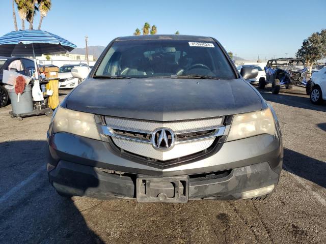 2HNYD28218H536563 - 2008 ACURA MDX GRAY photo 5