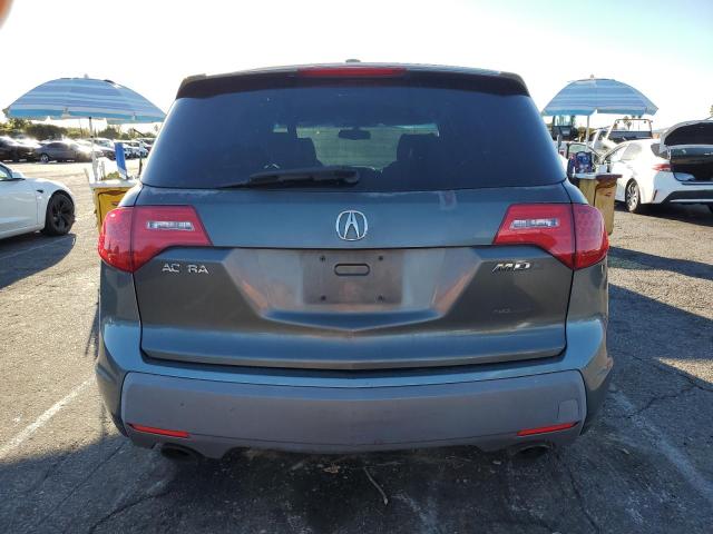 2HNYD28218H536563 - 2008 ACURA MDX GRAY photo 6