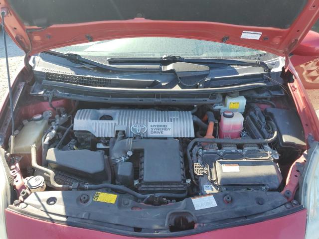 JTDKN3DU4F1933234 - 2015 TOYOTA PRIUS أحمر صورة 11