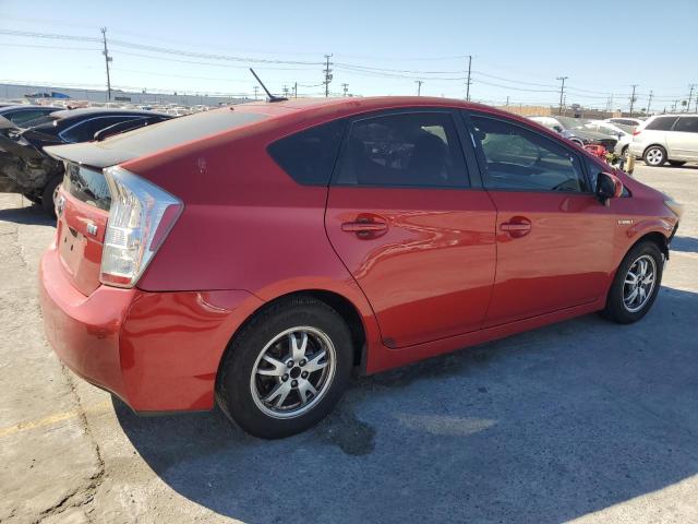 JTDKN3DUXB5329674 - 2011 TOYOTA PRIUS RED photo 3