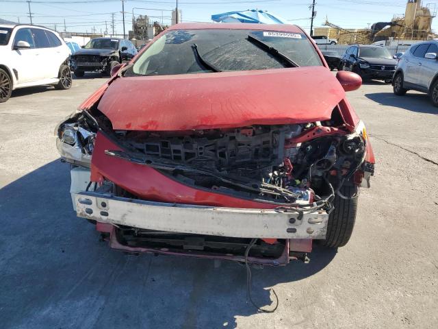 JTDKN3DUXB5329674 - 2011 TOYOTA PRIUS RED photo 5