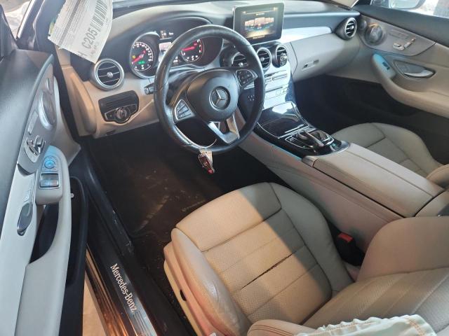 WDDWJ4JB9HF564033 - 2017 MERCEDES-BENZ C 300 GRAY photo 8