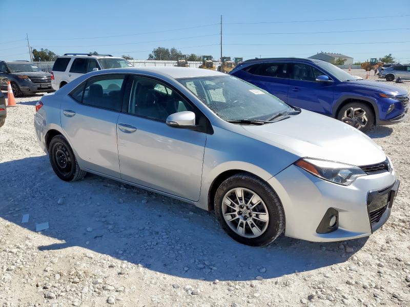 5YFBURHE5GP495717 - 2016 TOYOTA COROLLA L SILVER photo 4