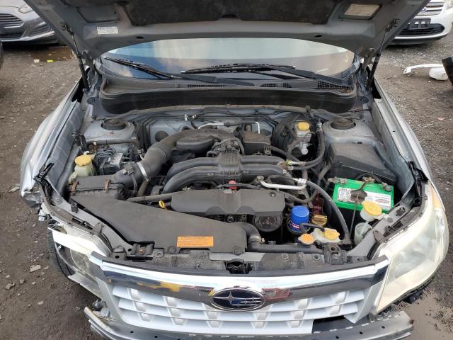 JF2SHADC7CH426318 - 2012 SUBARU FORESTER 2.5X PREMIUM Сріблястий фото 12