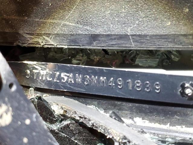 3TMCZ5AN3NM491839 - 2022 TOYOTA TACOMA DOUBLE CAB 灰色 照片 12