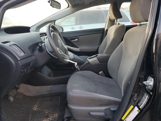 JTDKN3DU2E1808568 - 2014 TOYOTA PRIUS BLACK photo 7