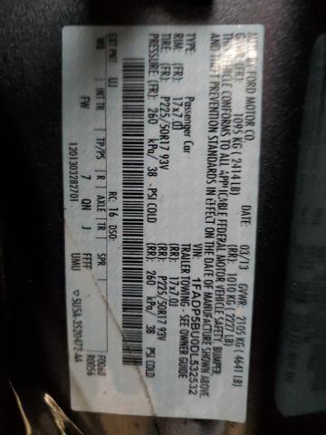 1FADP5BU0DL532532 - 2013 FORD C-MAX SEL Boz foto 12