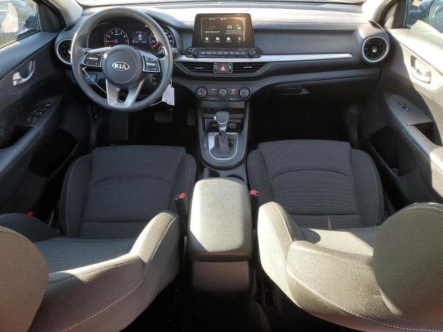 3KPF24AD8ME302002 - 2021 KIA FORTE FE BLUE photo 8