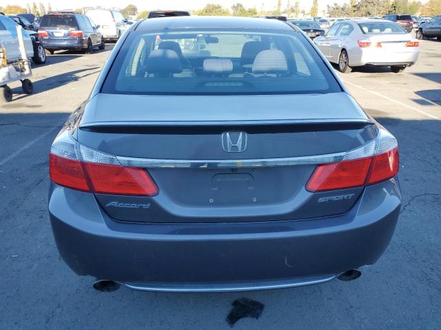 1HGCR2F52DA051731 - 2013 HONDA ACCORD SPORT GRAY photo 6