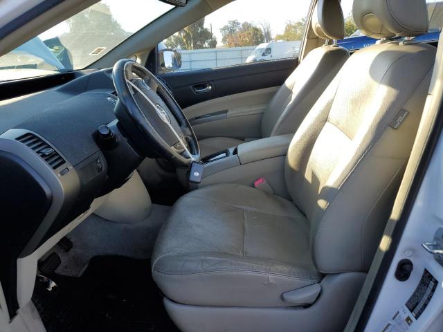 JTDKB20U677558034 - 2007 TOYOTA PRIUS WHITE photo 7
