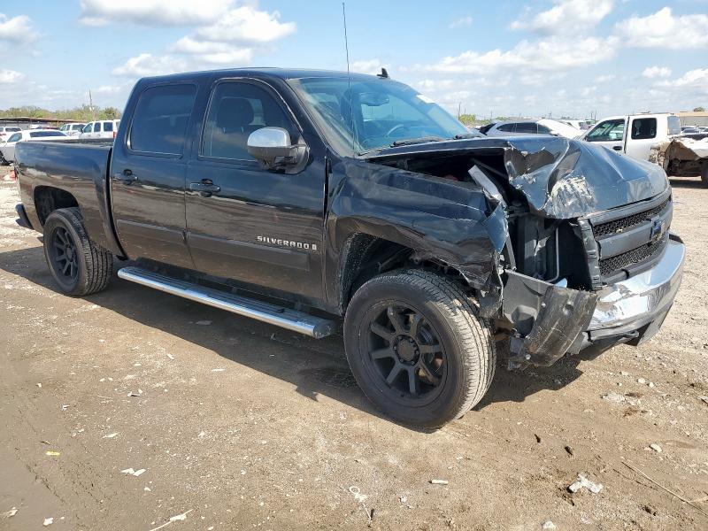 3GCEC13JX8G108589 - 2008 CHEVROLET SILVERADO C1500 BLACK photo 4