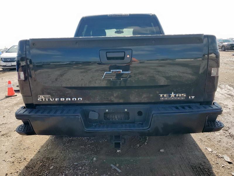 3GCEC13JX8G108589 - 2008 CHEVROLET SILVERADO C1500 BLACK photo 6