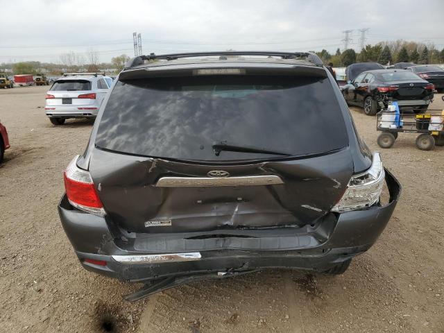 5TDBK3EH5CS102561 - 2012 TOYOTA HIGHLANDER BASE Серый фото 6