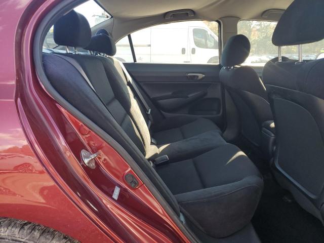 2HGFA1F64AH513131 - 2010 HONDA CIVIC LX-S RED photo 10