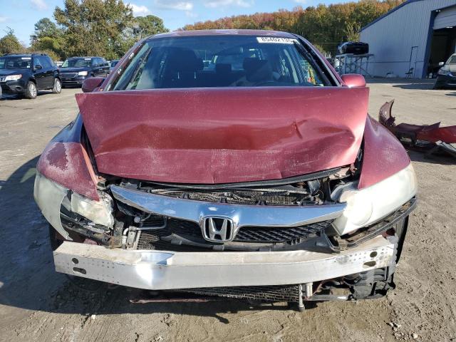 2HGFA1F64AH513131 - 2010 HONDA CIVIC LX-S RED photo 5