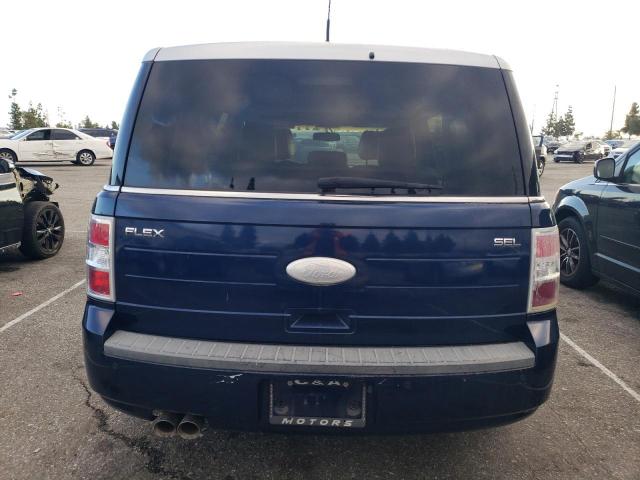 2FMGK5CC5CBD06413 - 2012 FORD FLEX SEL BLUE photo 6
