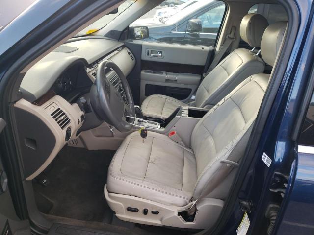2FMGK5CC5CBD06413 - 2012 FORD FLEX SEL BLUE photo 7