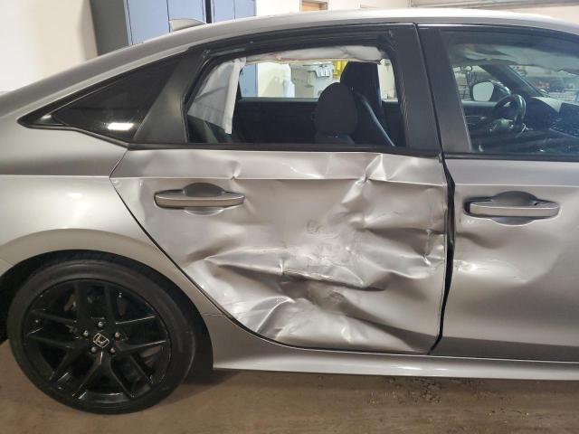 2HGFE2F56NH533209 - 2022 HONDA CIVIC SPORT SILVER photo 10