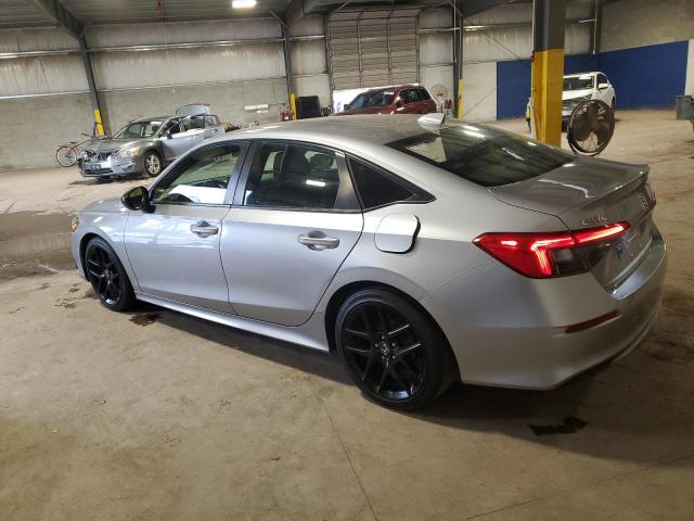 2HGFE2F56NH533209 - 2022 HONDA CIVIC SPORT SILVER photo 2