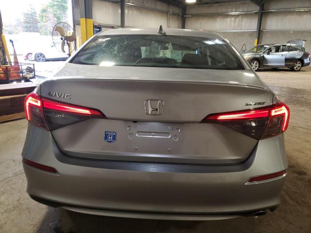 2HGFE2F56NH533209 - 2022 HONDA CIVIC SPORT SILVER photo 6