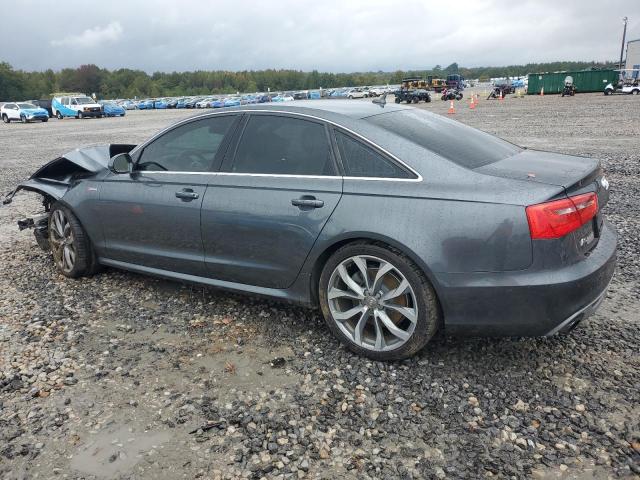 WAUHGBFC7EN032205 - 2014 AUDI A6 PRESTIGE GRAY photo 2