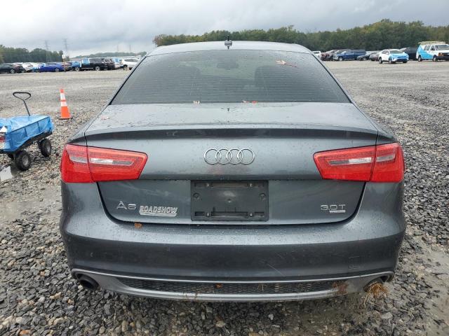 WAUHGBFC7EN032205 - 2014 AUDI A6 PRESTIGE GRAY photo 6