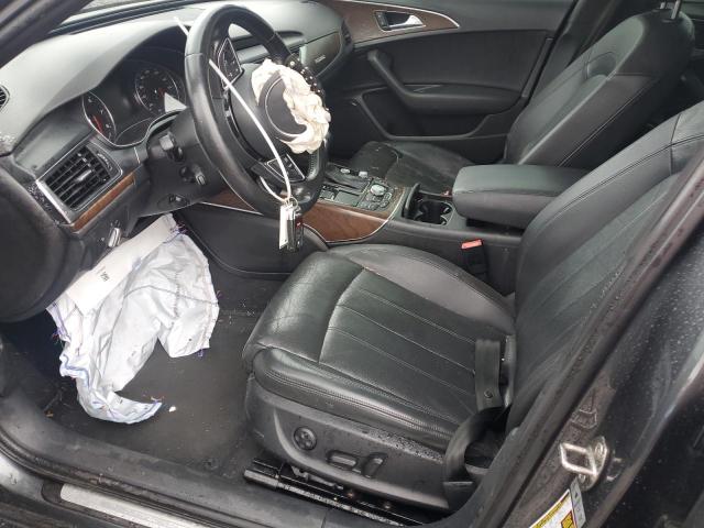 WAUHGBFC7EN032205 - 2014 AUDI A6 PRESTIGE GRAY photo 7