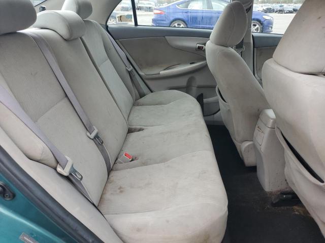 1NXBU4EE4AZ328407 - 2010 TOYOTA COROLLA BASE GREEN photo 10
