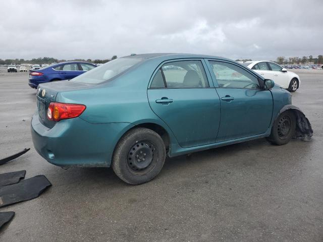 1NXBU4EE4AZ328407 - 2010 TOYOTA COROLLA BASE GREEN photo 3