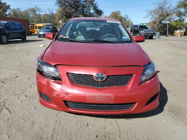 1NXBU4EEXAZ342067 - 2010 TOYOTA COROLLA BASE წითელი ფოტო 5