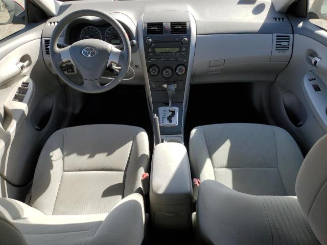 1NXBU4EEXAZ342067 - 2010 TOYOTA COROLLA BASE წითელი ფოტო 8