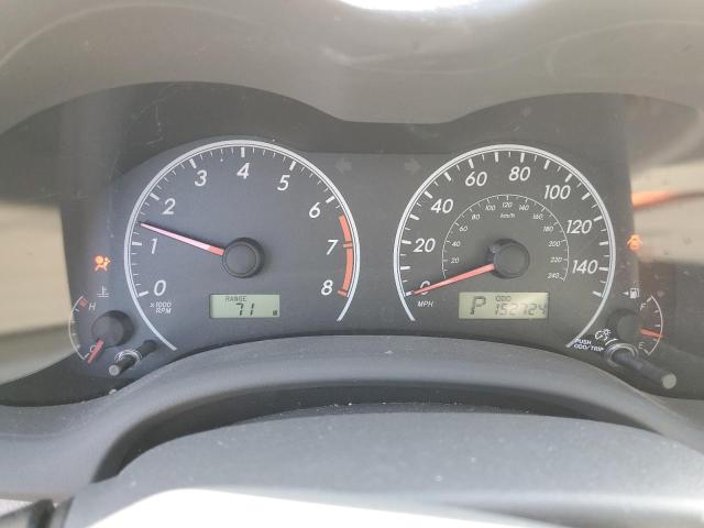 1NXBU4EEXAZ342067 - 2010 TOYOTA COROLLA BASE წითელი ფოტო 9