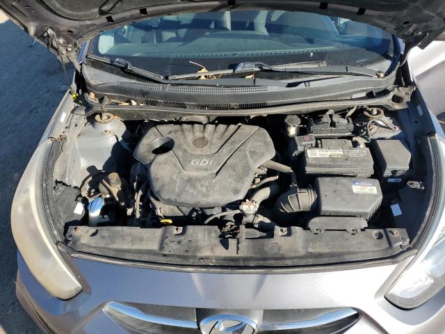 KMHCT5AE6GU237621 - 2016 HYUNDAI ACCENT SE GRAY photo 12